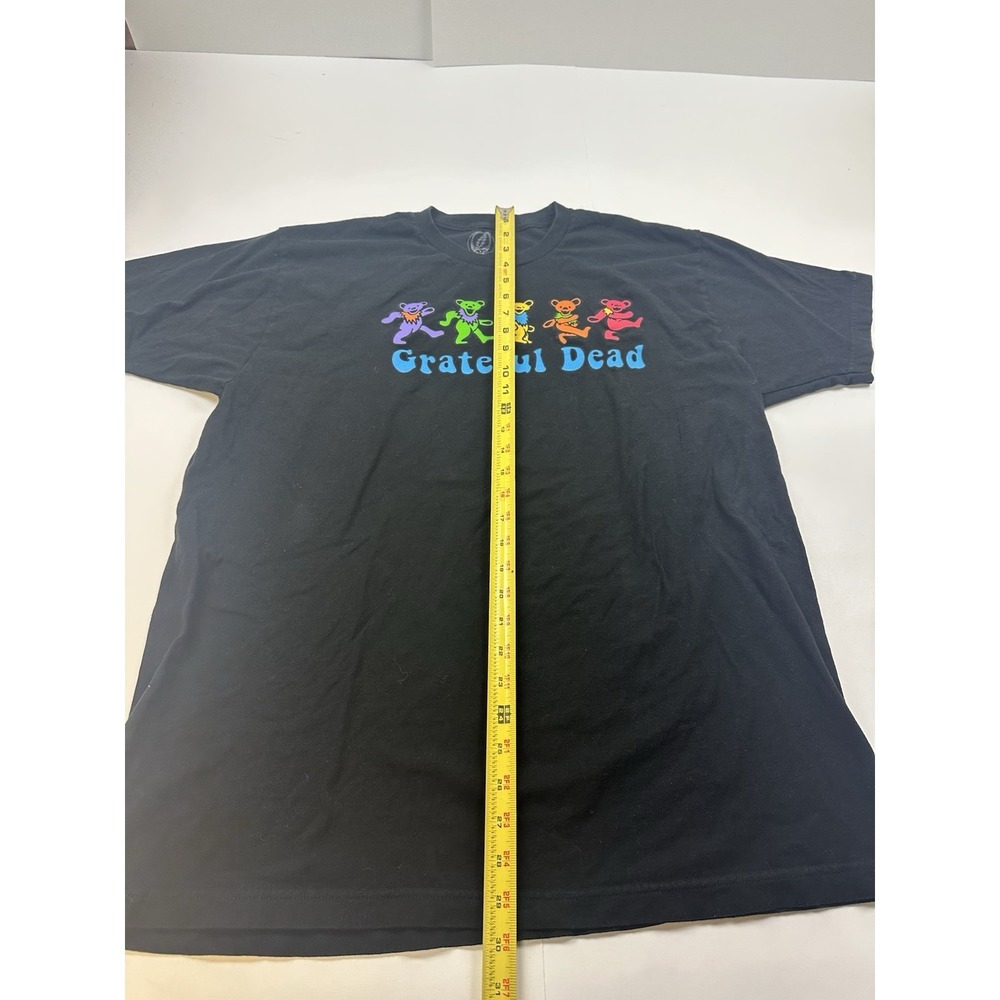 Grateful Dead Dancing Bears T Shirt XL Black Jerry Garcia 100% Cotton - Picture 5 of 7